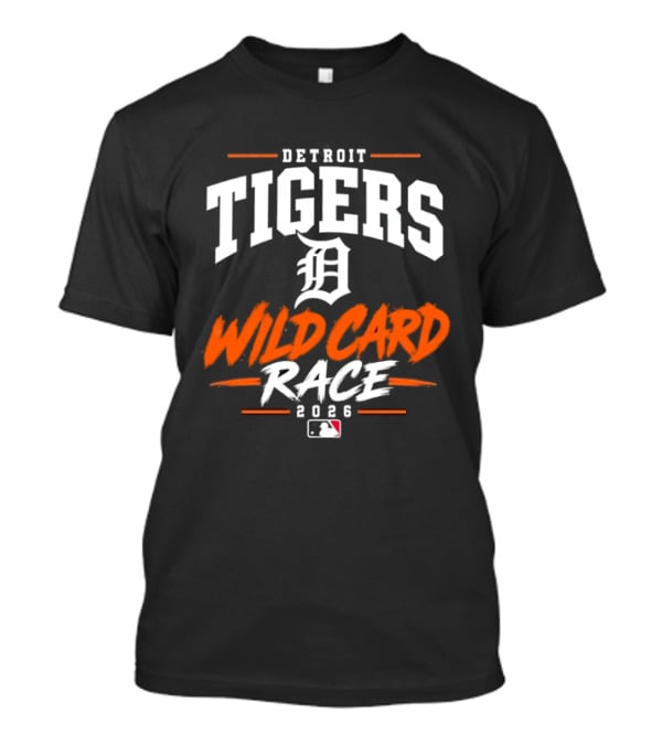 Detroit Tigers Wild Card Race 2026 MLB T-Shirt