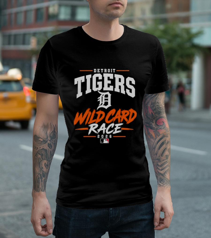 Detroit Tigers Wild Card Race 2026 MLB T-Shirt