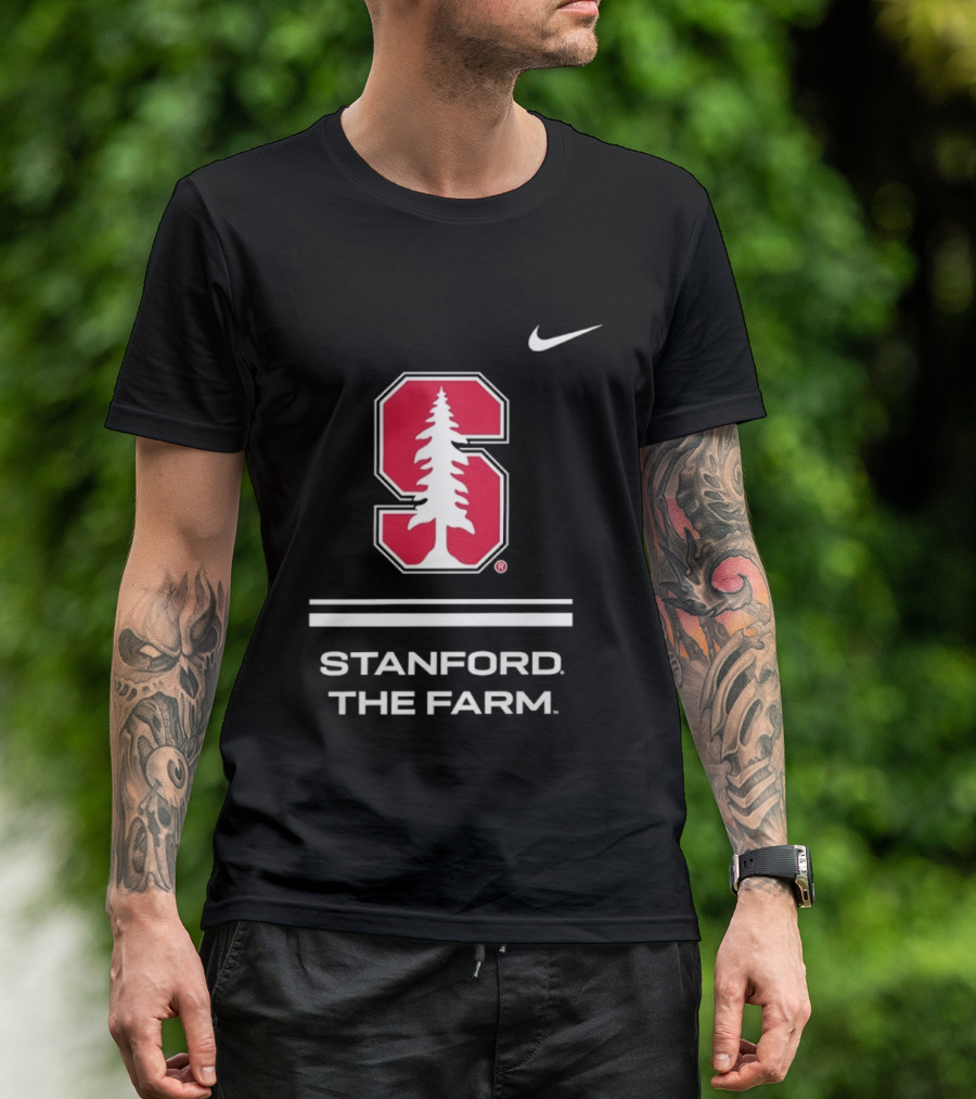 Nike Stanford The Farm Cardinal Tree Sports NCAA T-Shirt