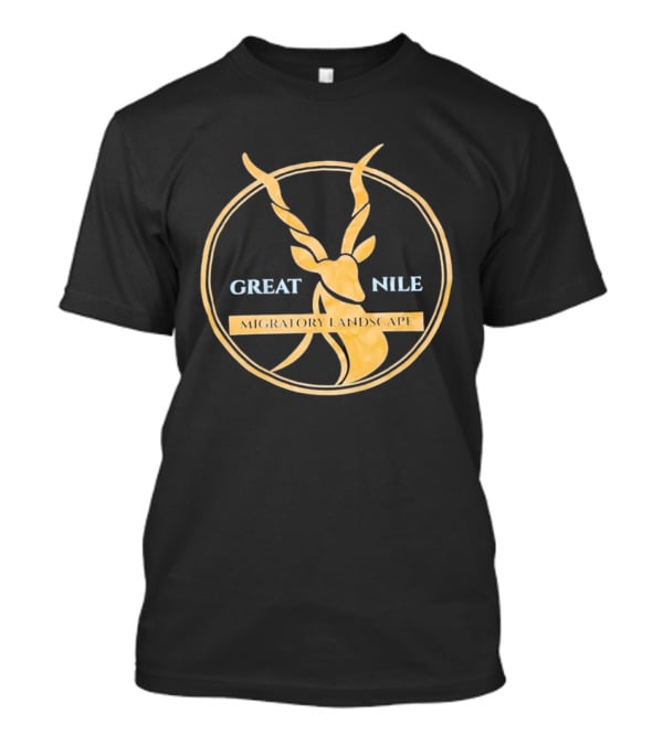 Great Nile Migratory Landscape Antelope T-Shirt