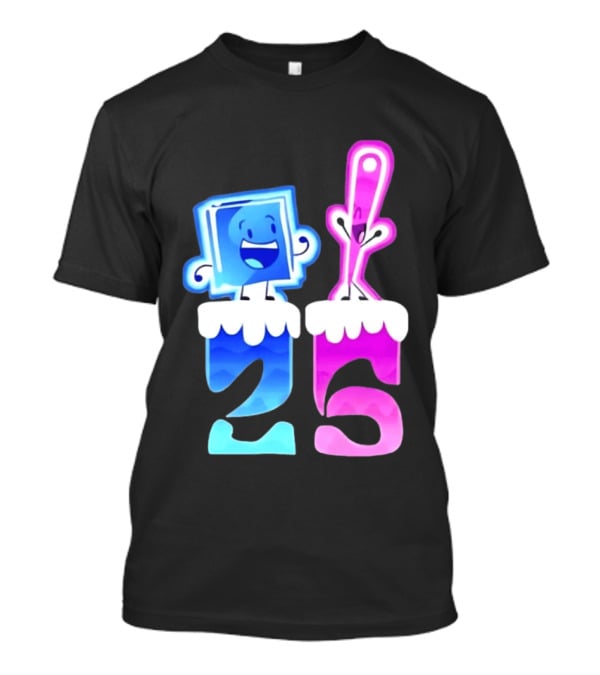 Ice Cube And Needle Battle For Dream Island 25 T-Shirt