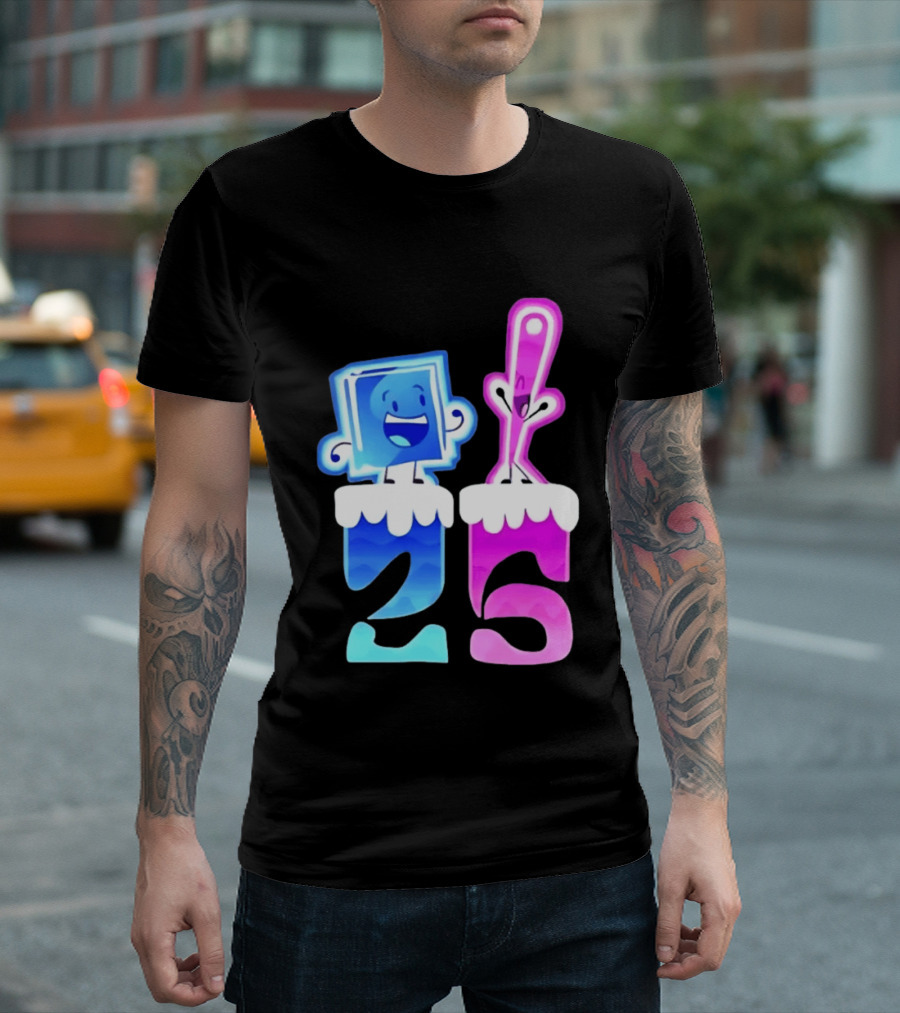 Ice Cube And Needle Battle For Dream Island 25 T-Shirt