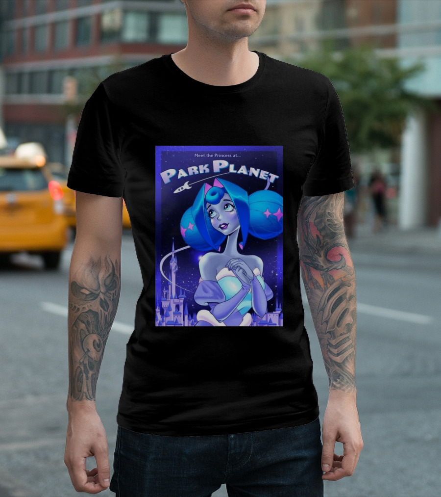 Knights Of Guinevere Meet The Princess At Park Planet Fantasy Adventure T-Shirt