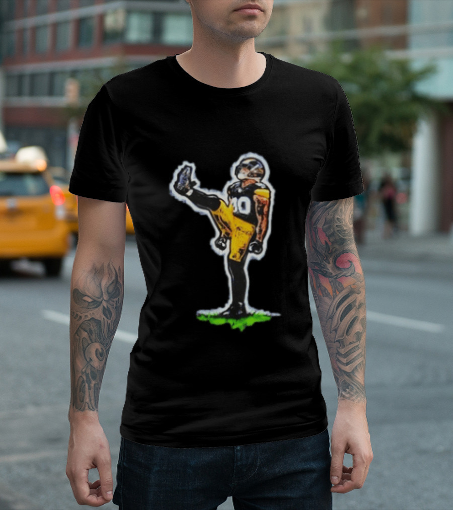 Pittsburgh Steelers TJ Watt Number 90 Football Player T-Shirt