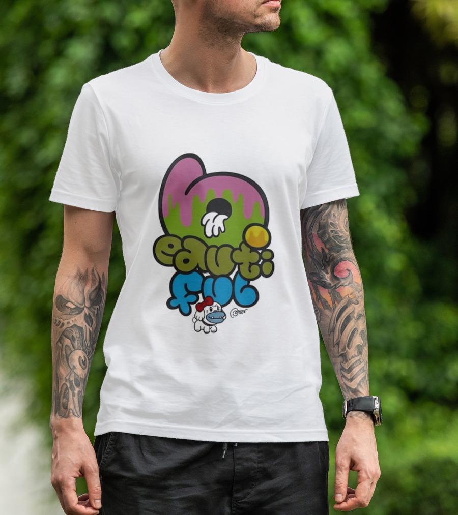 Beautiful Graffiti Melting Popsicle Drip T-Shirt