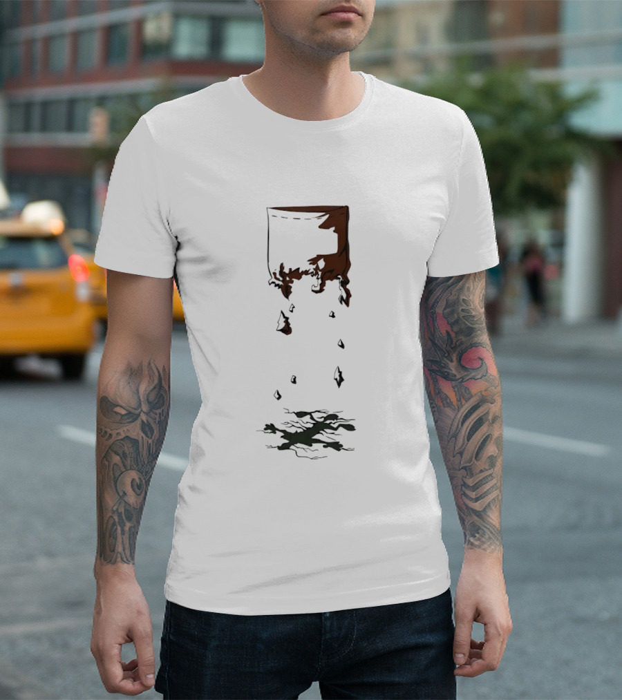 Calvin Falling From Pocket Parody Style Bill Watterson T-Shirt
