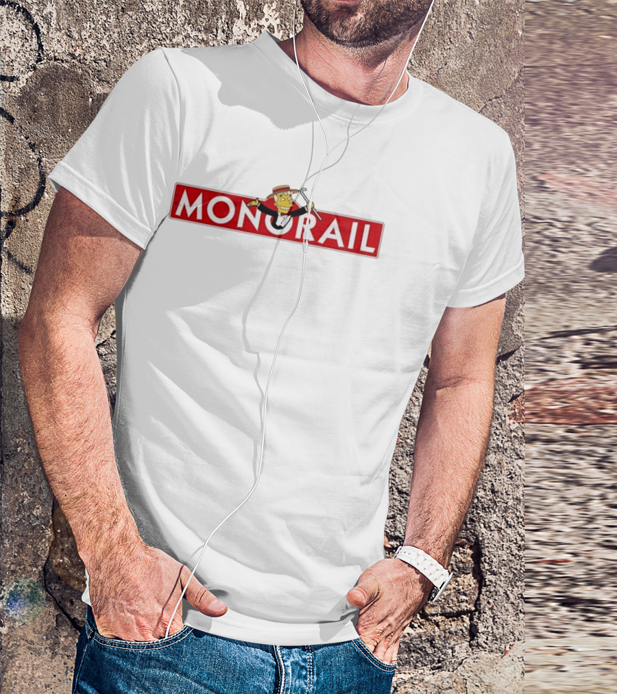 Lyle Lanley Monorail The Simpsons Springfield T-Shirt