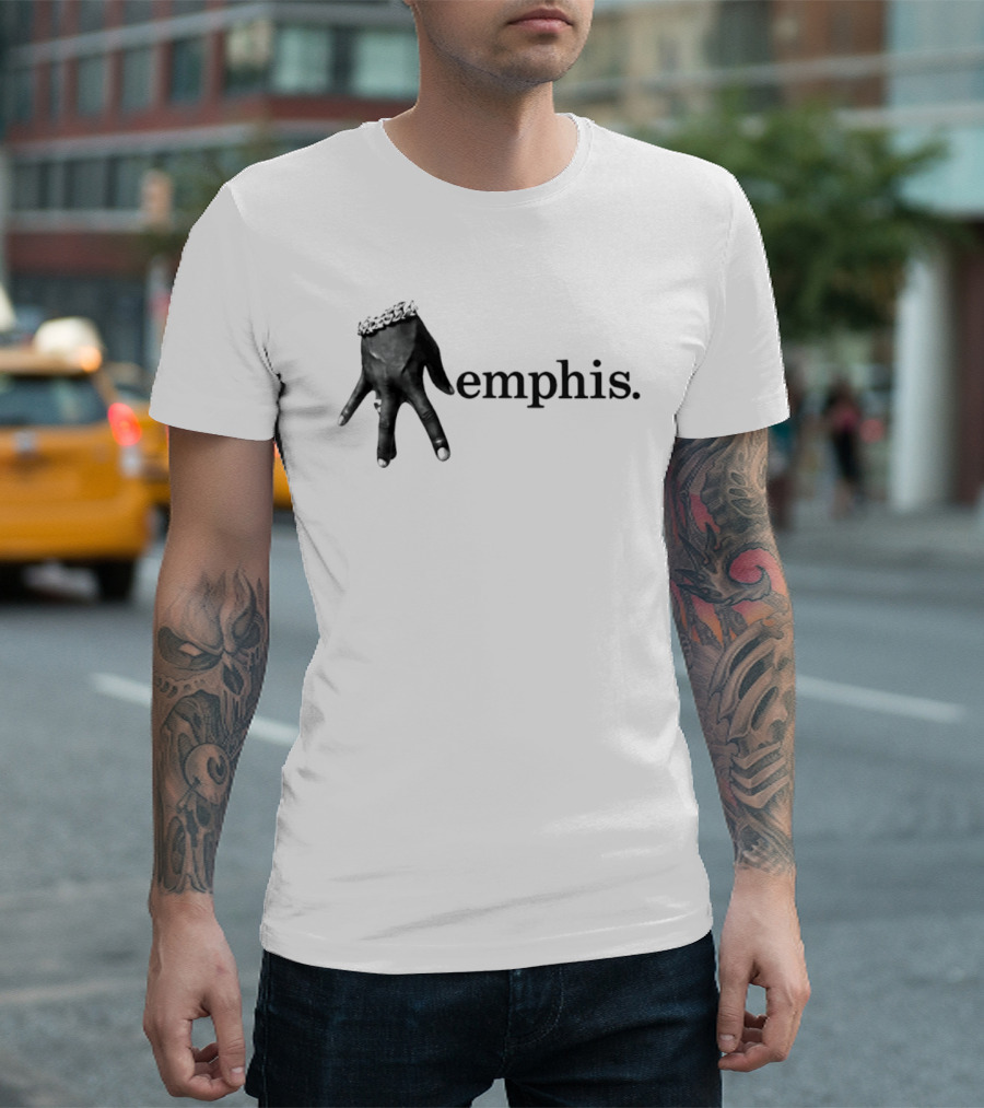 Memphis Hand Sign Tennessee City Pride Street Culture T-Shirt
