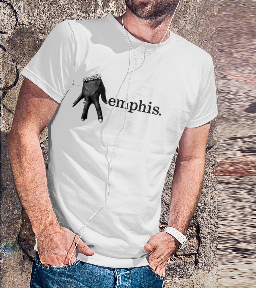Memphis Hand Sign Tennessee City Pride Street Culture T-Shirt