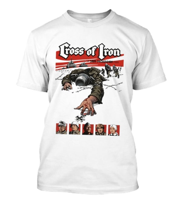 Cross Of Iron Sam Peckinpah Film War Movie Artillery Soldiers Portraits T-Shirt