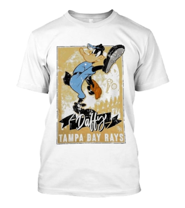 Daffy Duck Tampa Bay Rays Baseball TB T-Shirt