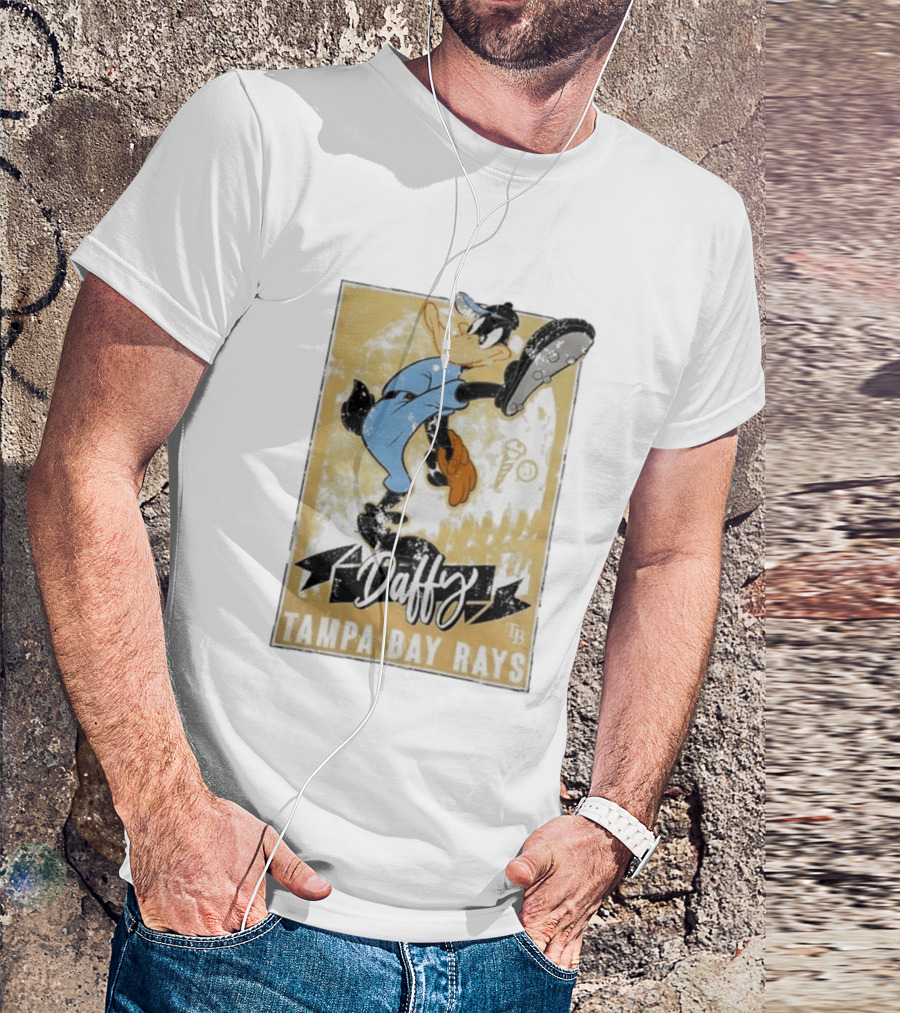 Daffy Duck Tampa Bay Rays Baseball TB T-Shirt