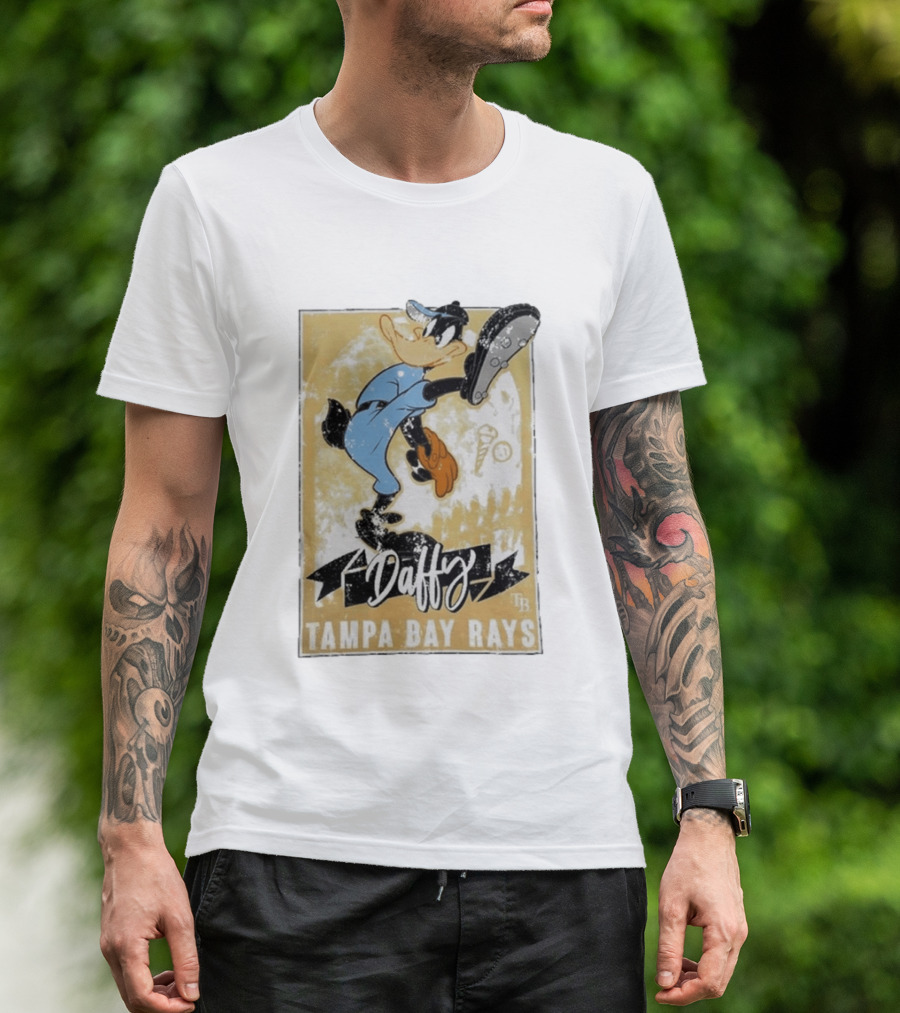 Daffy Duck Tampa Bay Rays Baseball TB T-Shirt