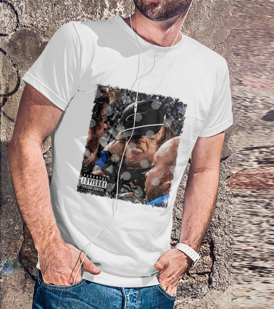 NASCAR Cup Series Racing Parental Advisory Explicit Content Victory Celebration T-Shirt