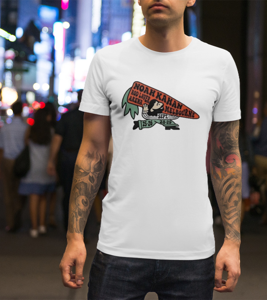 Noah Kahan Rod Laver Arena Melbourne Tour 25 26 28 29 T-Shirt