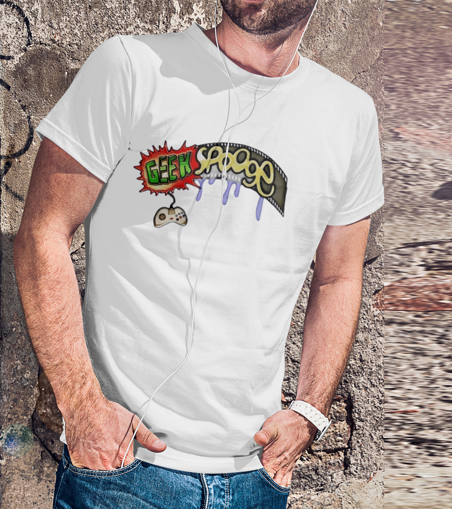 Geek Spooge Video Game Controller T-Shirt