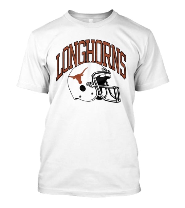 Texas Longhorns Football Helmet Longhorns T-Shirt