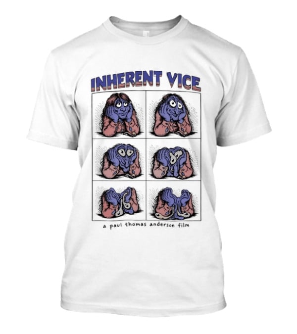 Inherent Vice A Paul Thomas Anderson Film Comic Strip T-Shirt