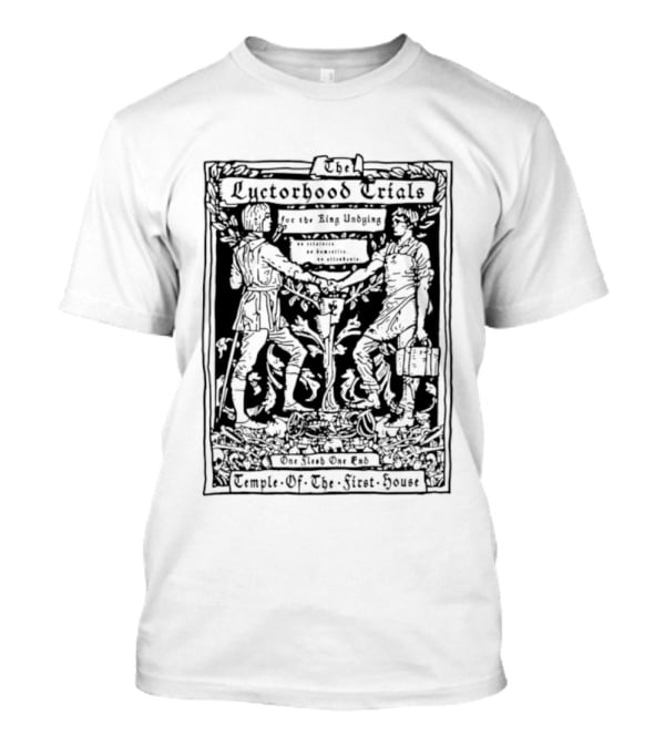 The Lyctorhood Trials Ring Undying One Flesh One End Temple Of The Ninth House Collection T-Shirt