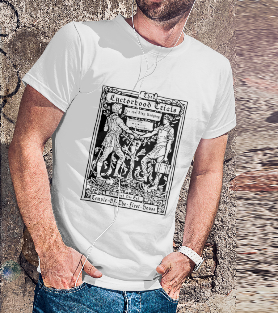 The Lyctorhood Trials Ring Undying One Flesh One End Temple Of The Ninth House Collection T-Shirt