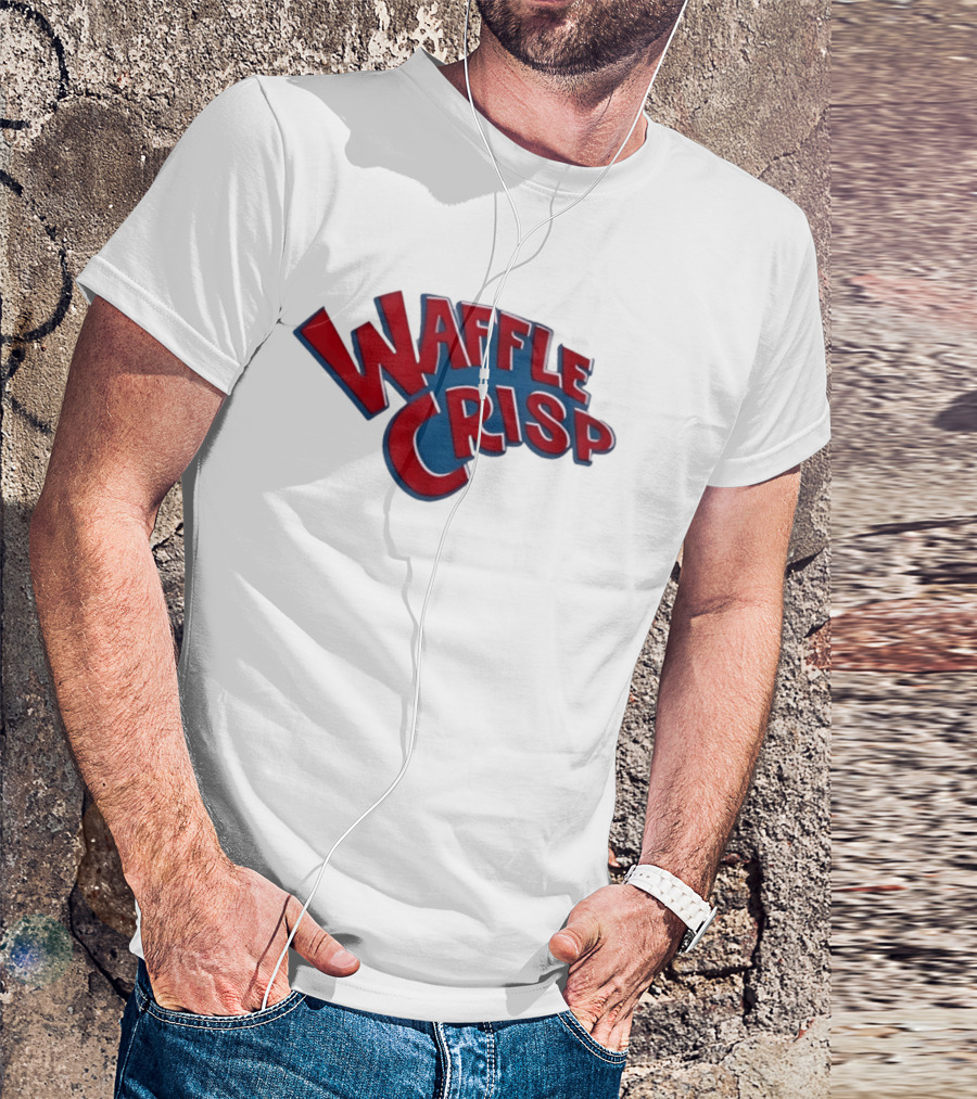 Waffle Crisp Cereal Retro Breakfast T-Shirt