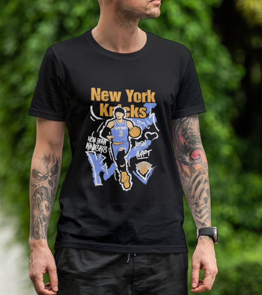 New York Knicks Josh Hart 3 NBA Basketball Player T-Shirt