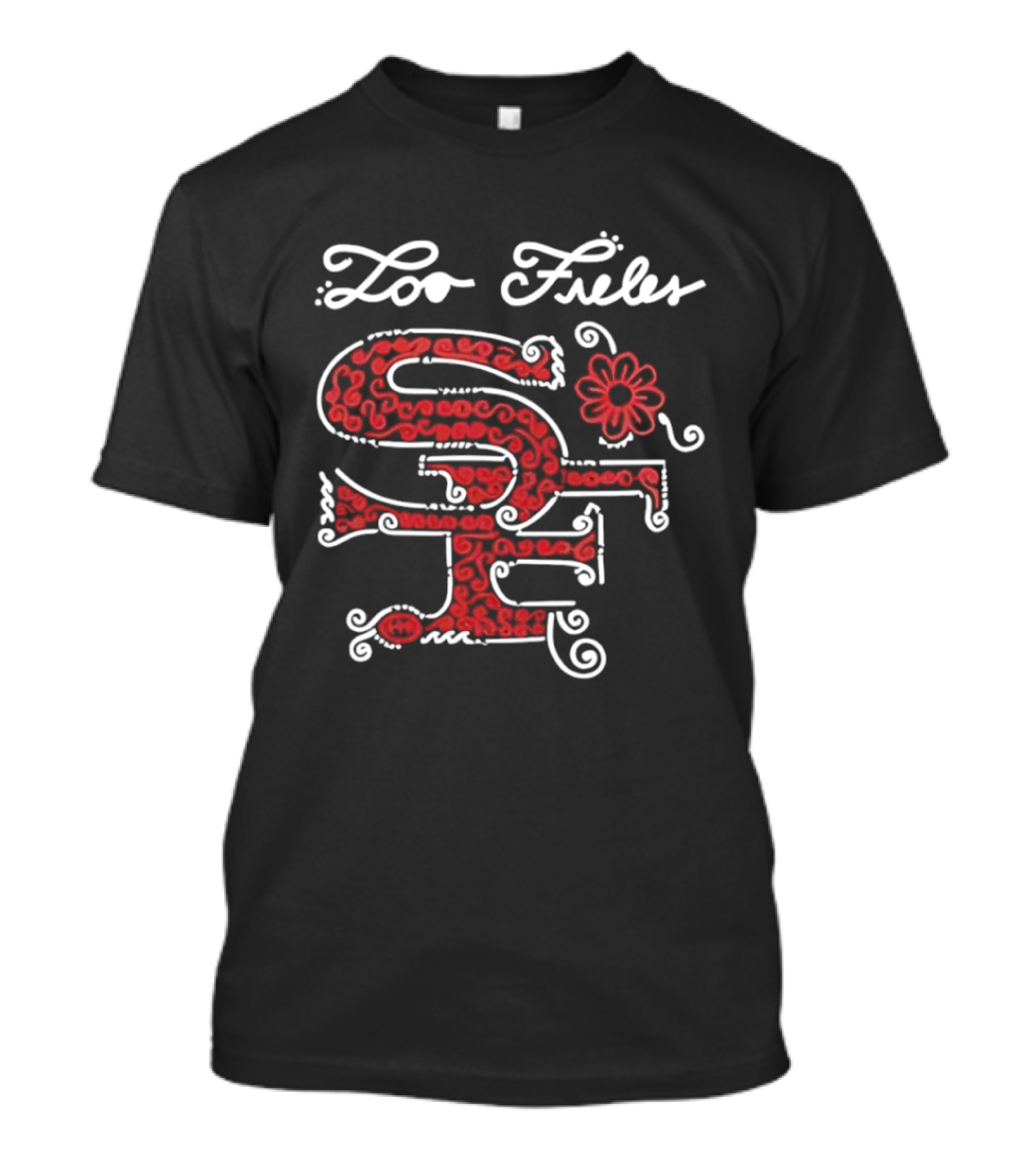 San Francisco 49ers Loo Fieles SF Floral T-Shirt