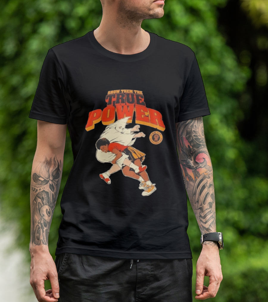 Show Them The True Power One Hit Many Lessons Basketball Spirit T-Shirt