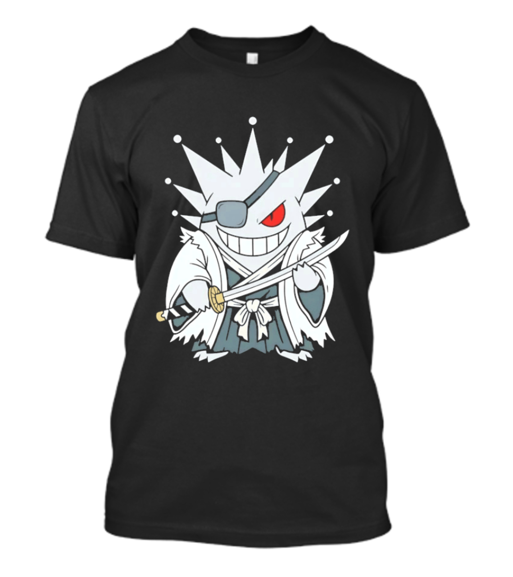 Gengar Samurai Warrior Katana Pokémon Ninja T-Shirt