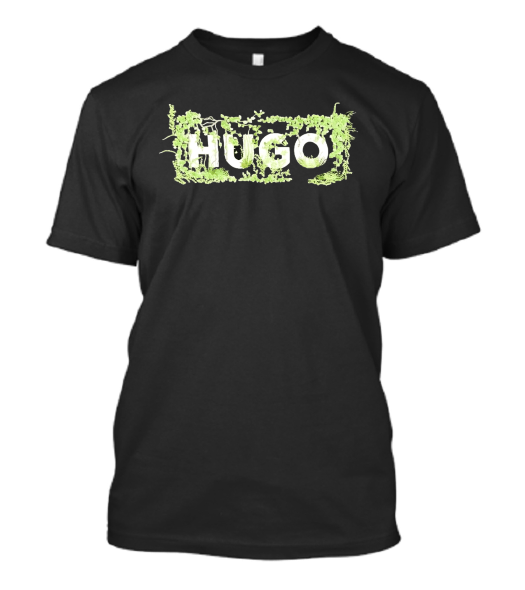 Hugo Botanical Floral Nature Greenery Leafy Vines T-Shirt