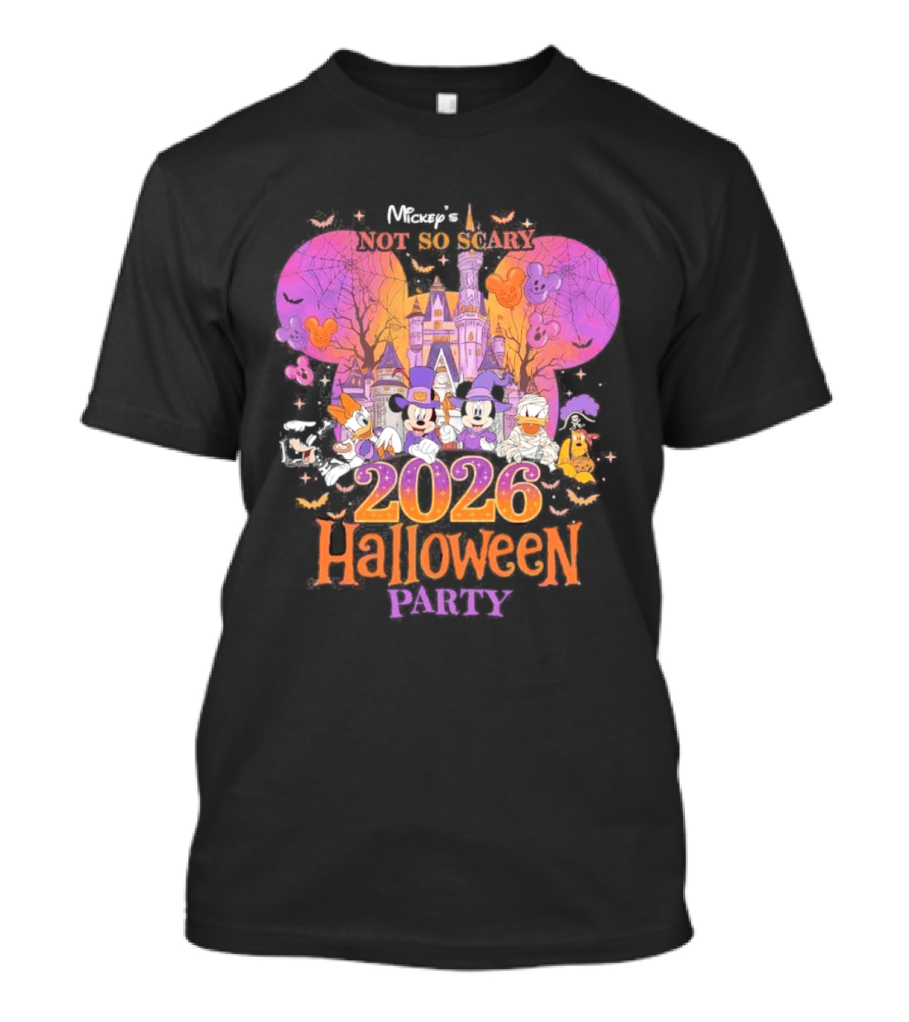 Mickey's Not So Scary 2026 Halloween Party T-Shirt