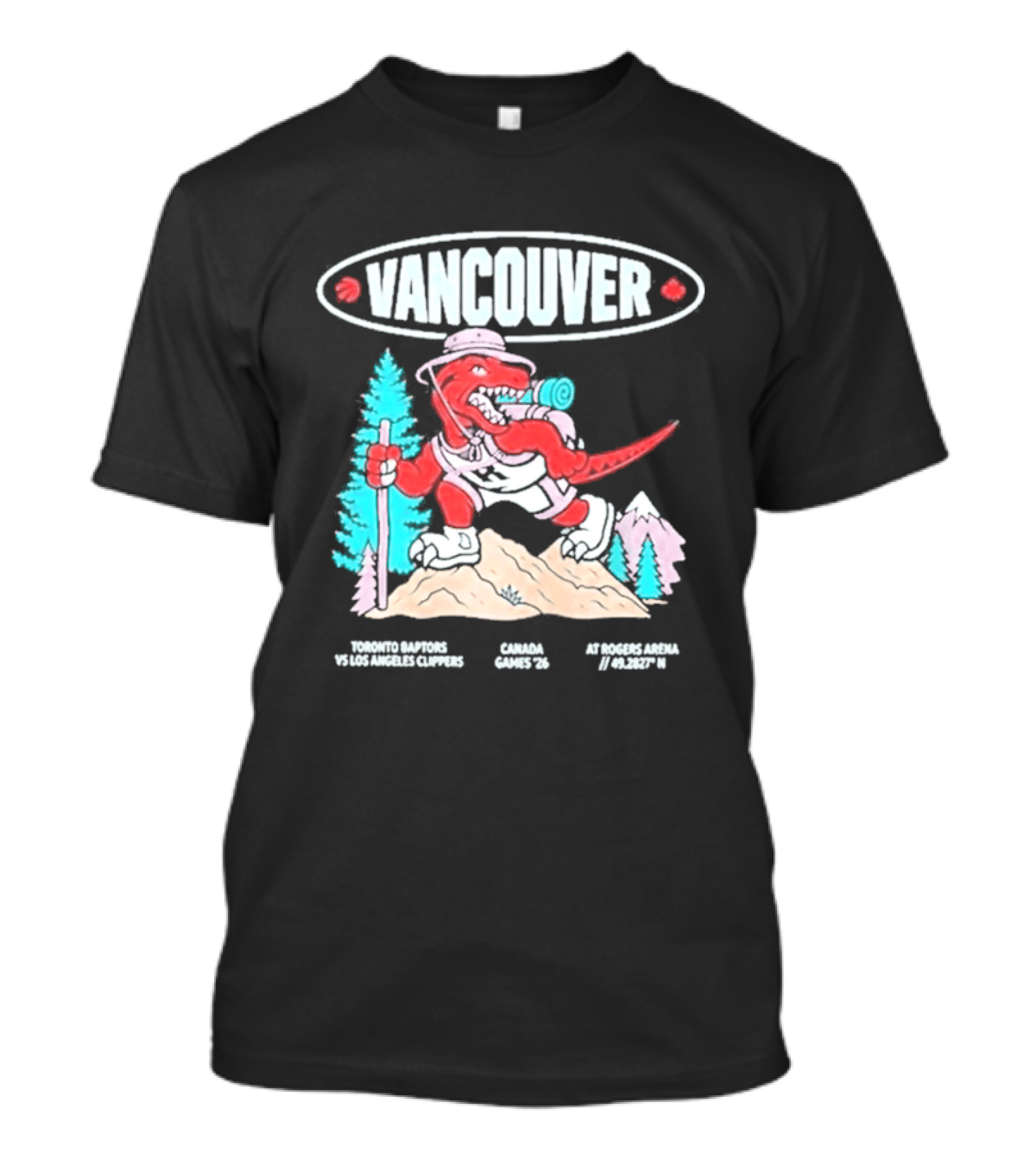 Vancouver Raptors Cartoon 2026 T-Shirt