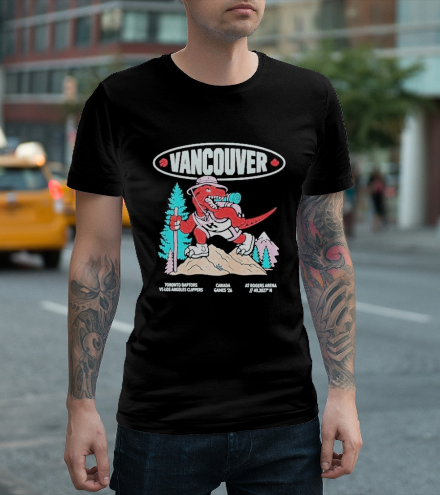 Vancouver Raptors Cartoon 2026 T-Shirt