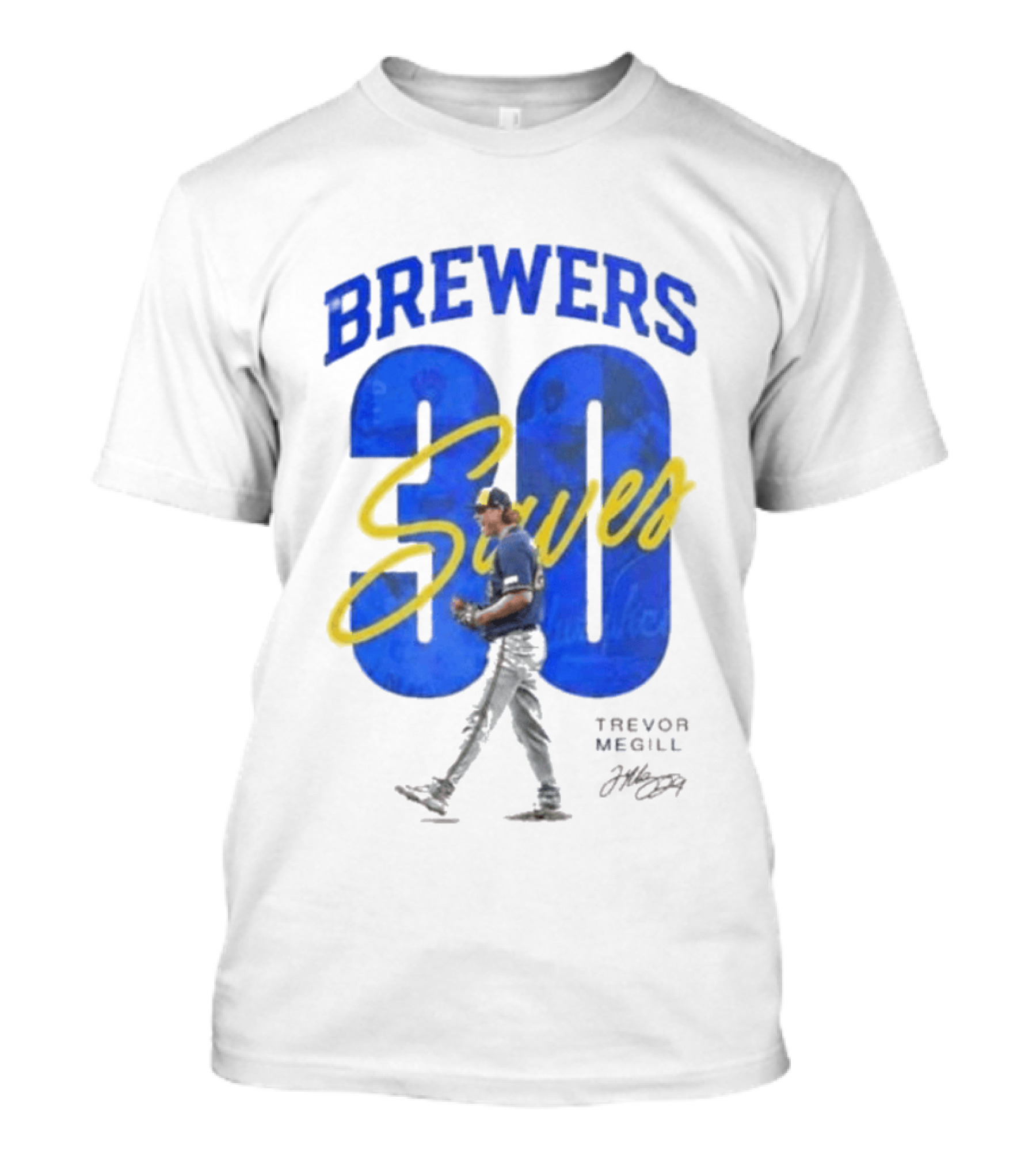 Brewers Trevor Megill 30 Saves T-Shirt