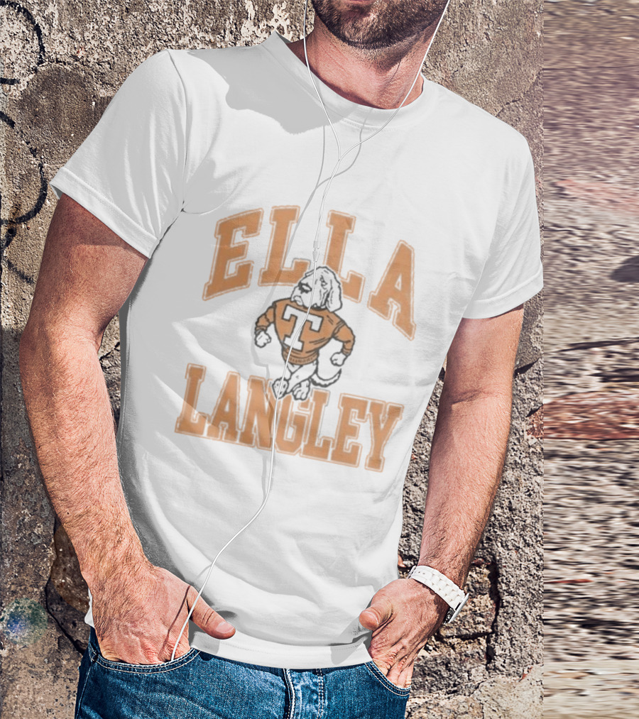Ella Langley Live At Food City Center Knoxville With Iconic Tennessee Mascot T T-Shirt