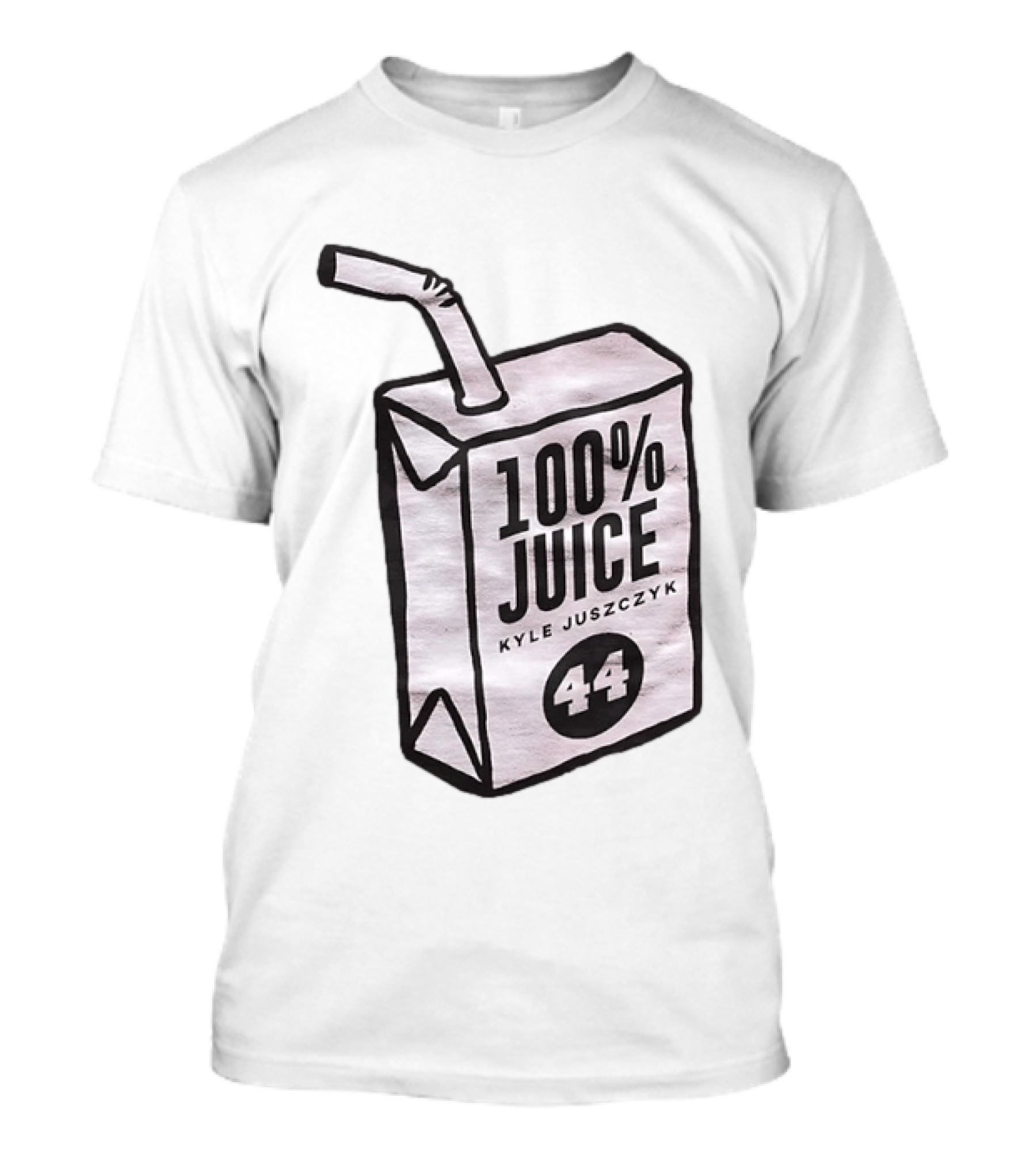 Kyle Juszczyk 100 Percent Juice 44 San Francisco 49ers Carton T-Shirt