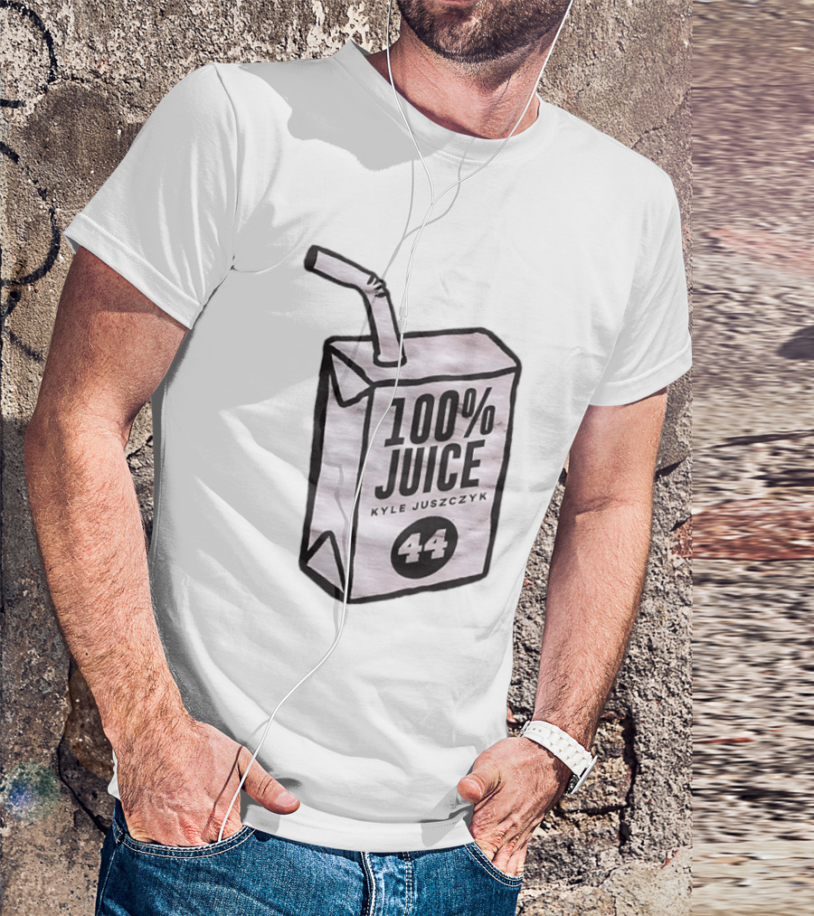 Kyle Juszczyk 100 Percent Juice 44 San Francisco 49ers Carton T-Shirt