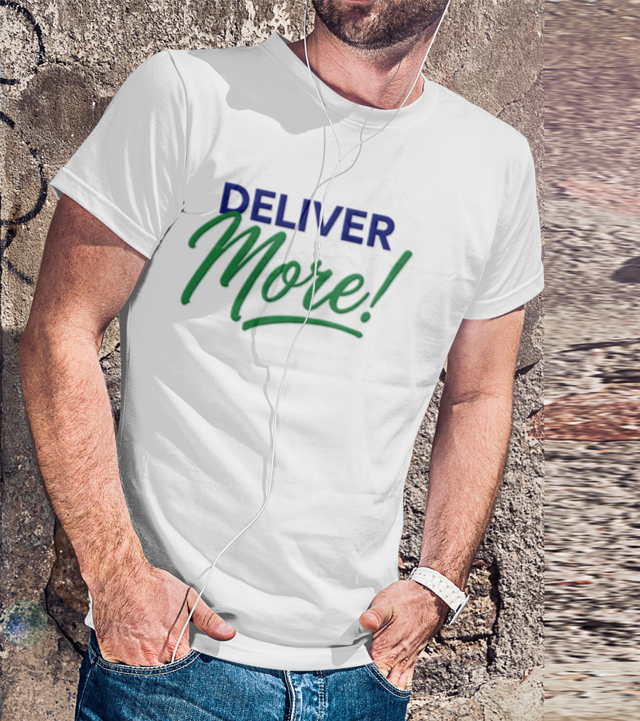 Deliver More Meals On Wheels Campaign T-Shirt