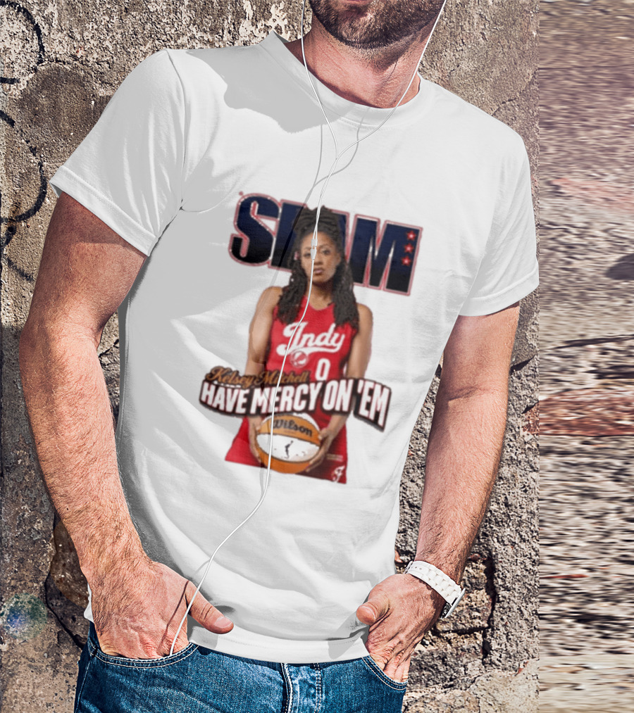 SLAM Indy Kelsey Mitchell Have Mercy On 'Em Basketball T-Shirt