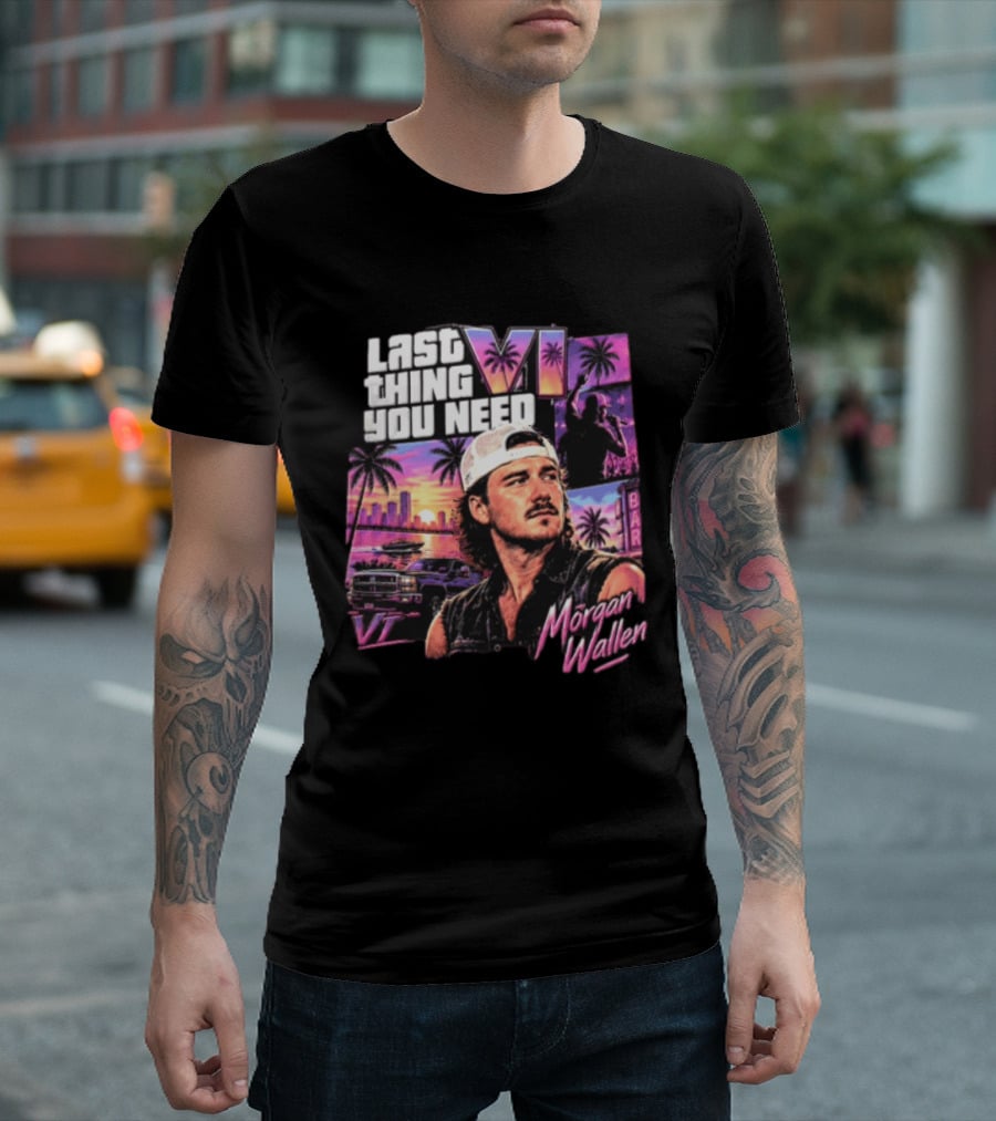 Morgan Wallen Last Thing You Need Miami Vice T-Shirt