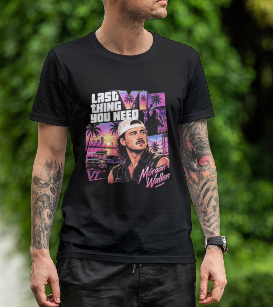 Morgan Wallen Last Thing You Need Miami Vice T-Shirt