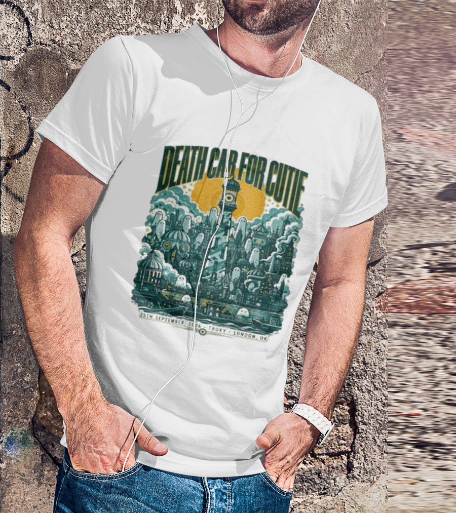 Death Cab For Cutie 25th September 2026 Troxy London UK T-Shirt