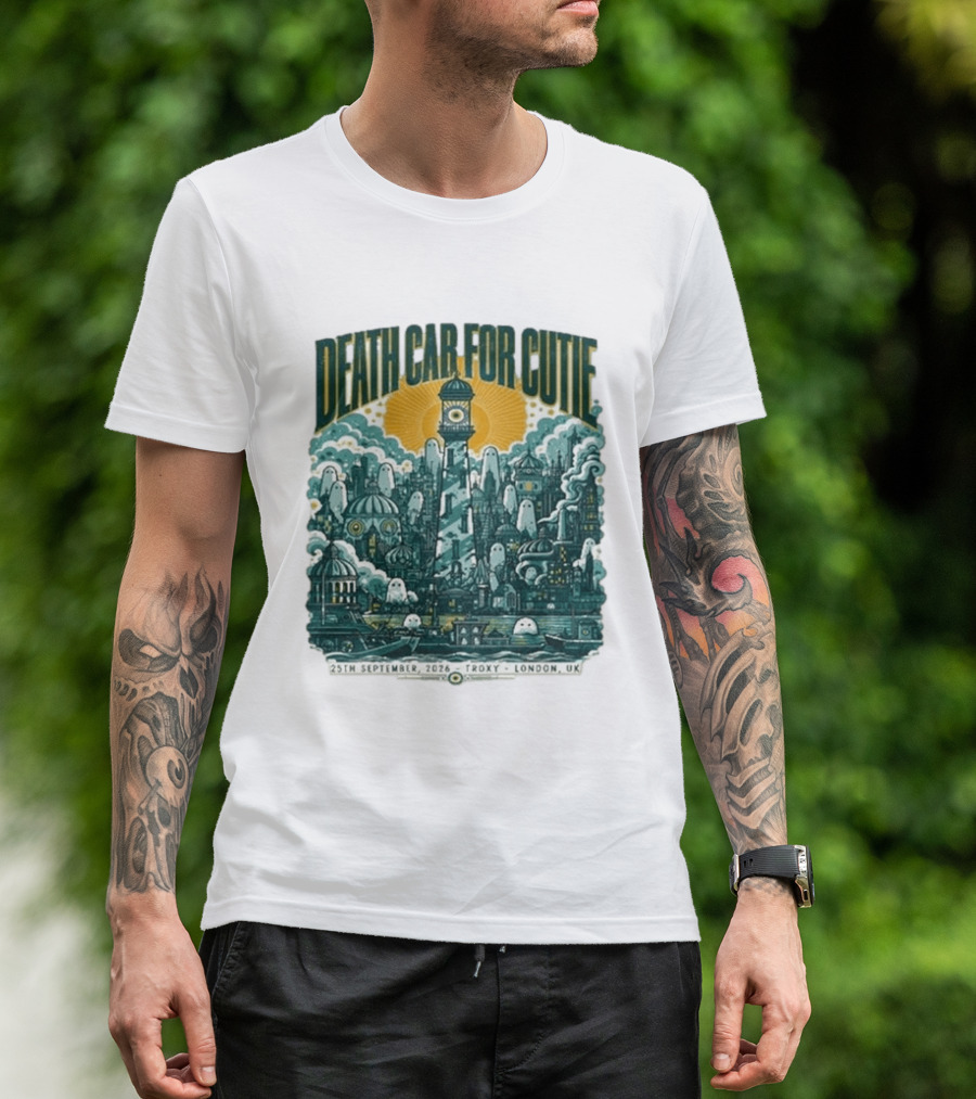 Death Cab For Cutie 25th September 2026 Troxy London UK T-Shirt