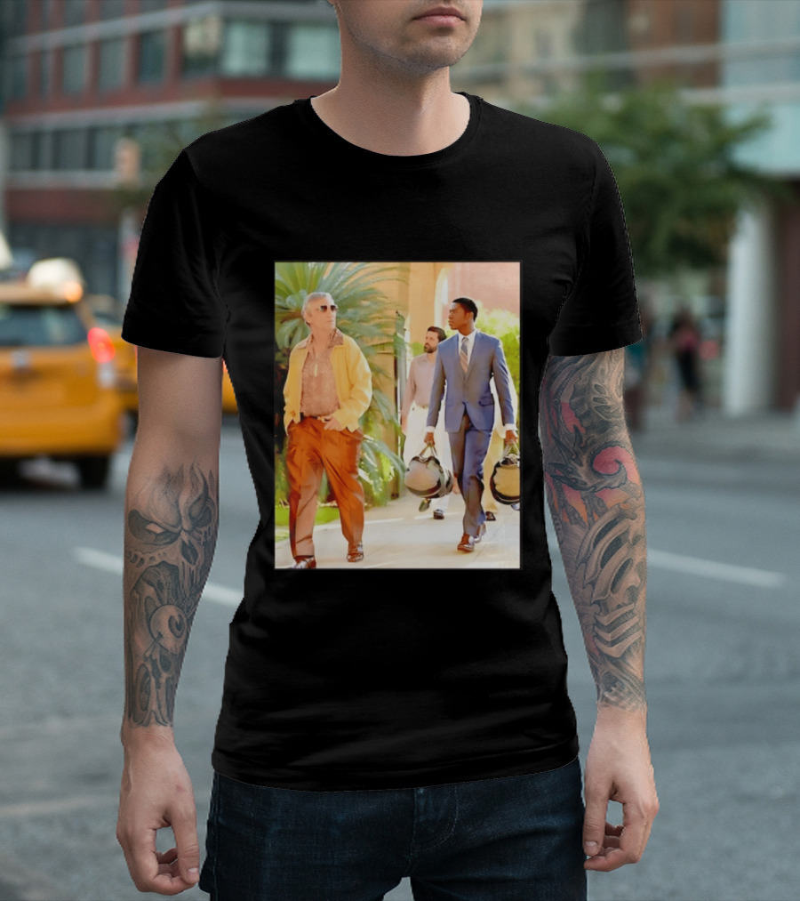 Snowfall TV Series Characters Franklin Saint Teddy McDonald Fashion Outfits T-Shirt