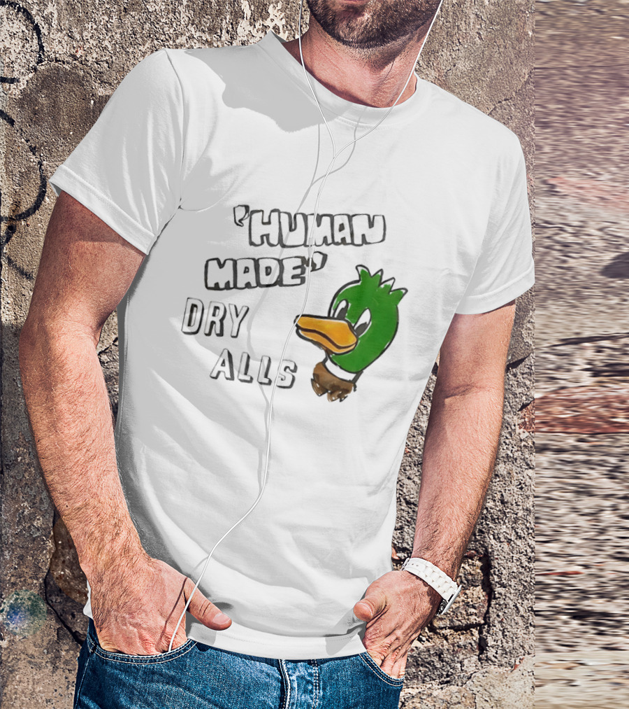 Human Made Dry Alls Duck Nigo Streetwear T-Shirt