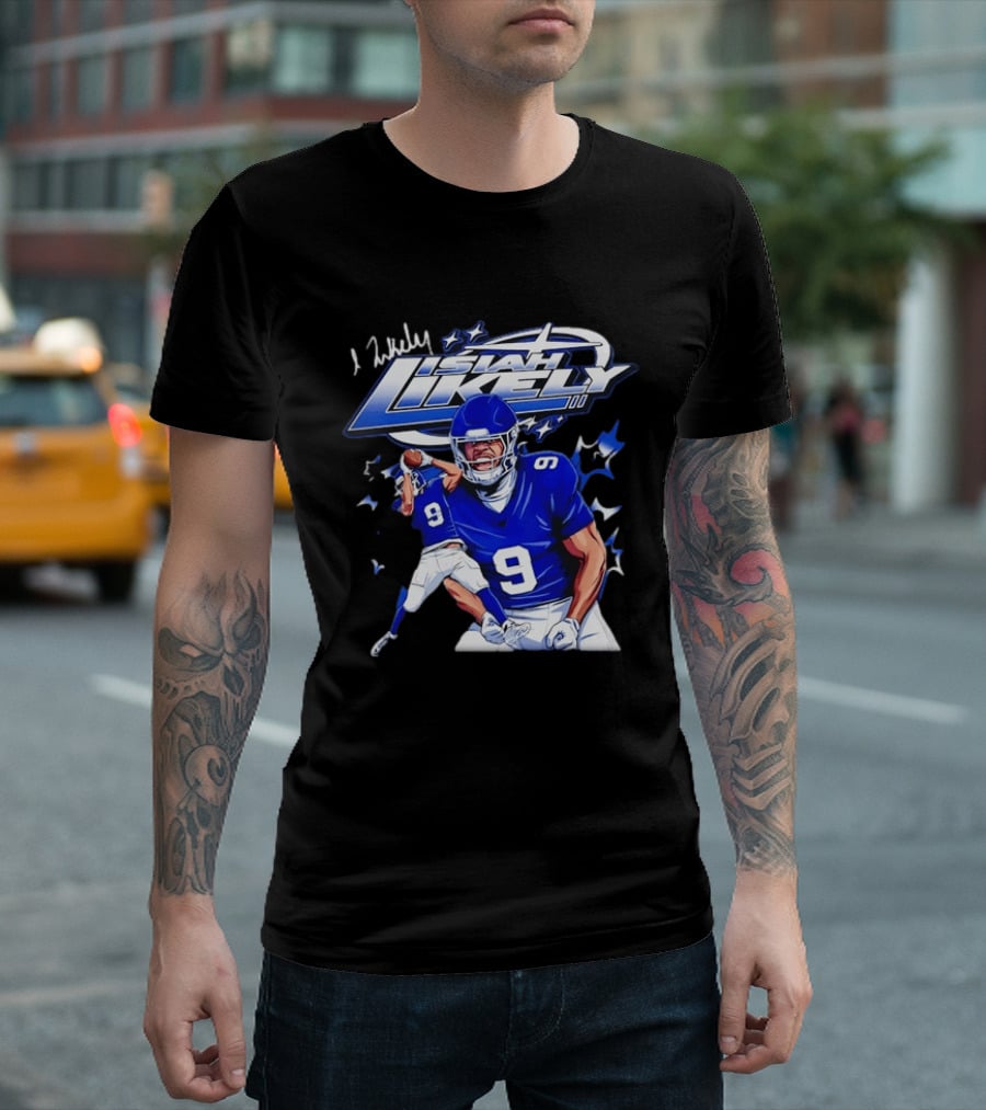 Isiah Likely Baltimore Ravens Number 9 Football T-Shirt