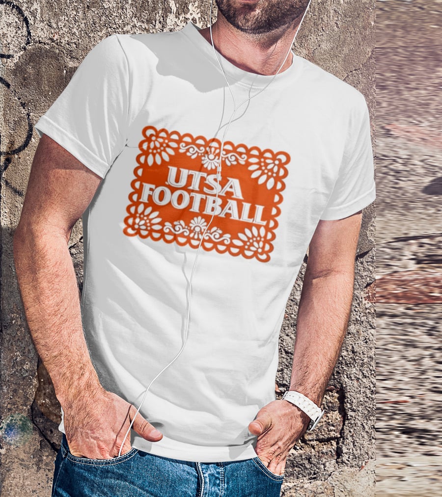 UTSA Football Papel Picado Roadrunners Team Spirit T-Shirt