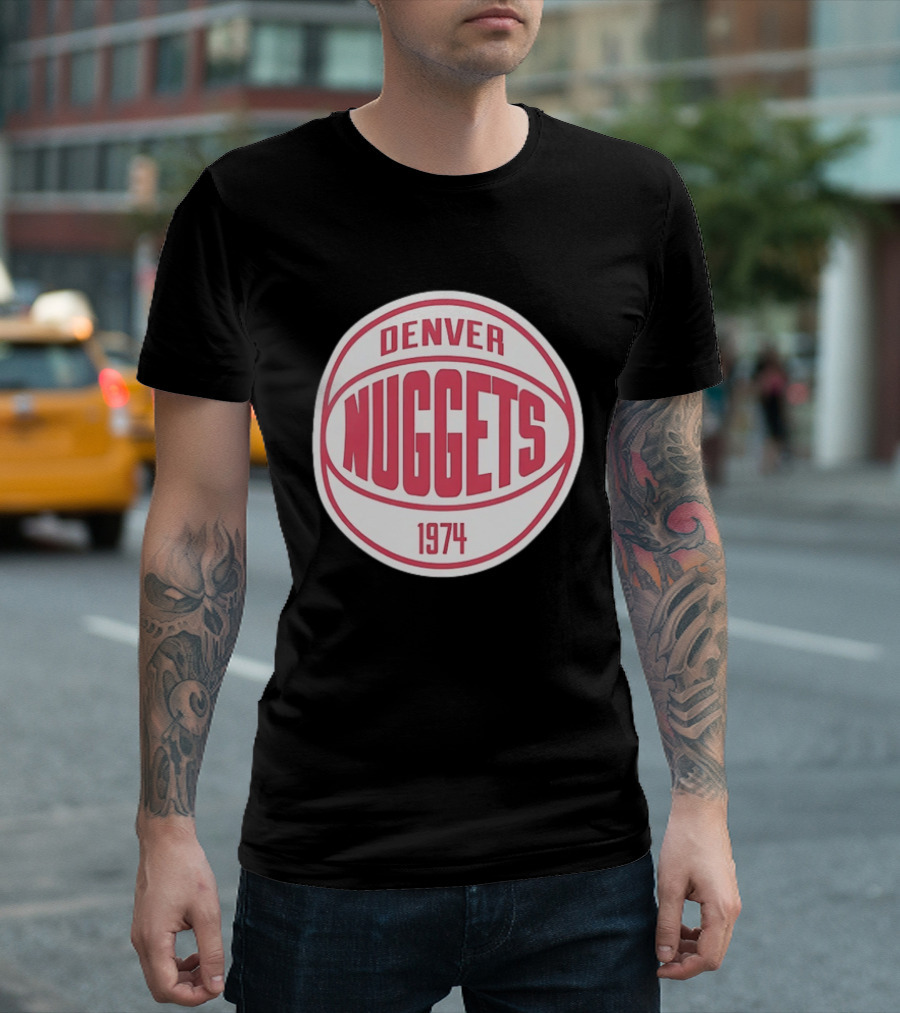 Denver Nuggets 1974 Vintage Basketball T-Shirt
