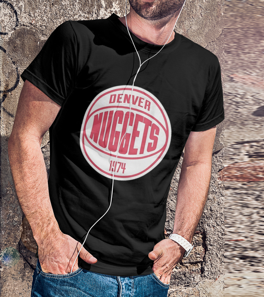 Denver Nuggets 1974 Vintage Basketball T-Shirt