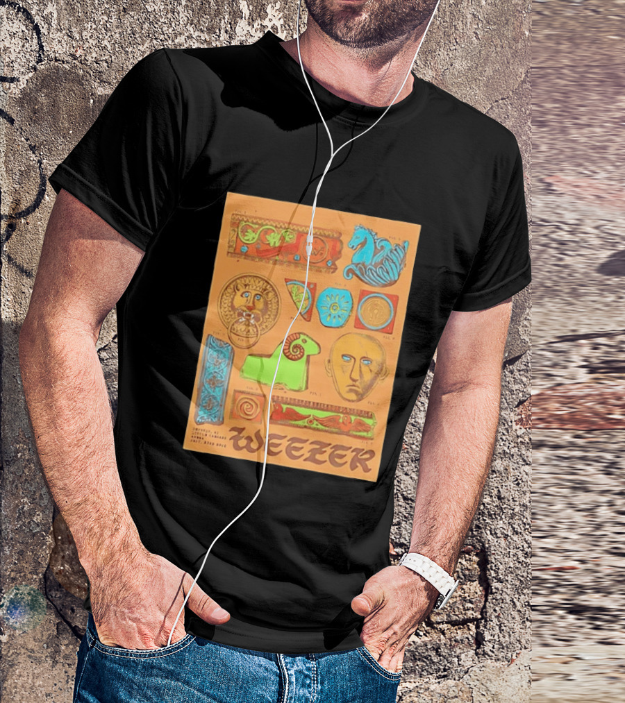 Weezer Detroit Little Caesars Arena September 27 2024 T-Shirt